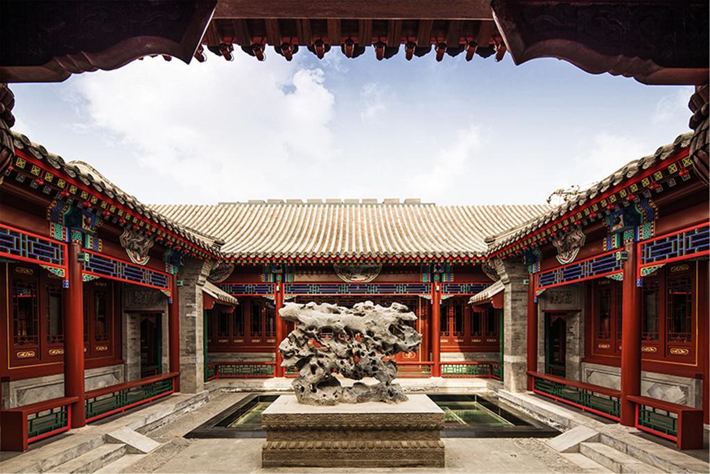 Beijing Ruyuan Courtyard Hotel Exterior foto